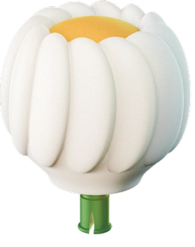 Flower-shaped